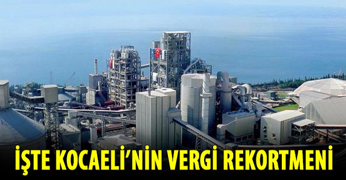 İşte Kocaelinin vergi rekortmeni
