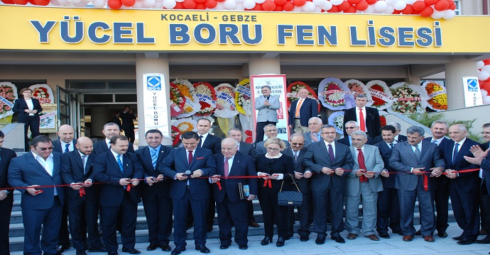 Yücel Boru Fen Lisesi ve pansiyonu törenle açıldı