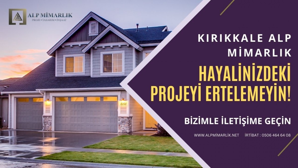 Kırıkkale'de mimar mı arıyorsunuz? Tercih Alp Mimarlık