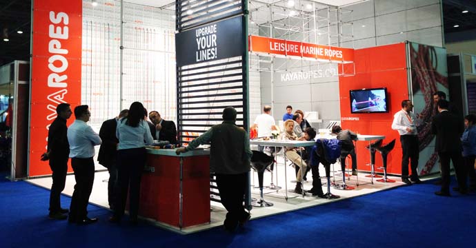 Kaya Ropes, Avrasya Boat Showa damgasını vurdu