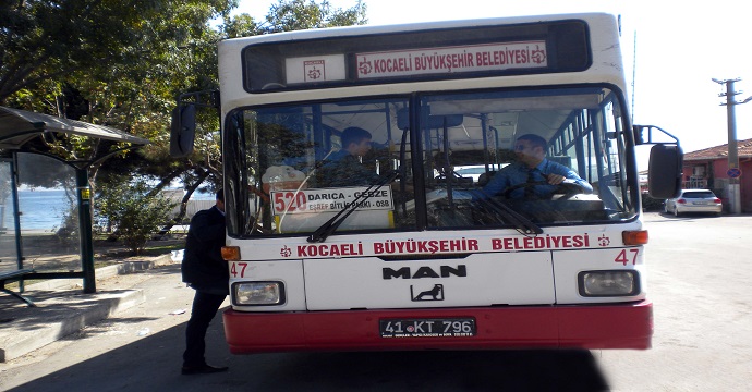 Darıca ve Gebze’ye iki yeni belediye otobüsü hattı