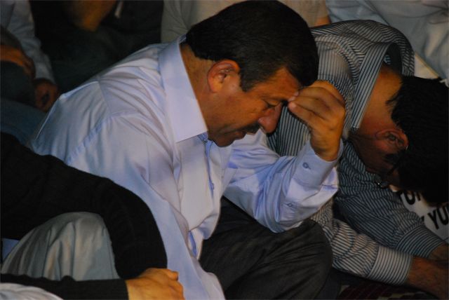 Belediye başkanının gözyaşları