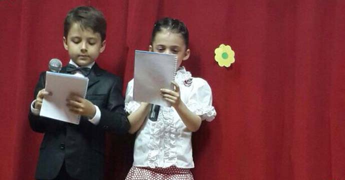 Miniklerin yıl sonu etkinliği