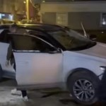 Darıca’da otomobil inşaat çukuruna düştü!