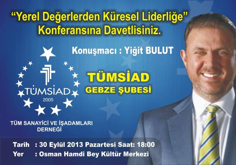 Başbakan Danışmanı Bulut Gebze’ye geliyor