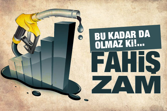 Akaryakıta %60 zam!