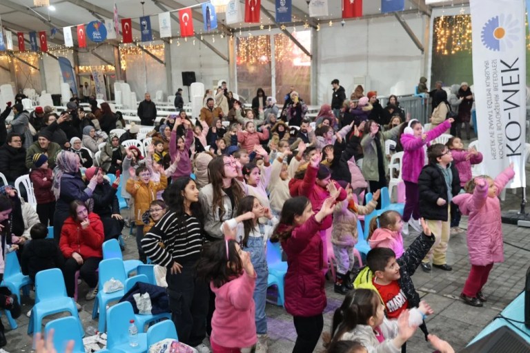 Gebze’de Ramazan coşkusu: Çocuklar doyasıya eğlendi