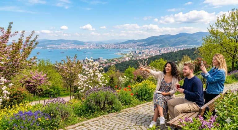 Kocaeli’de bahar güneşi yüzünü gösteriyor