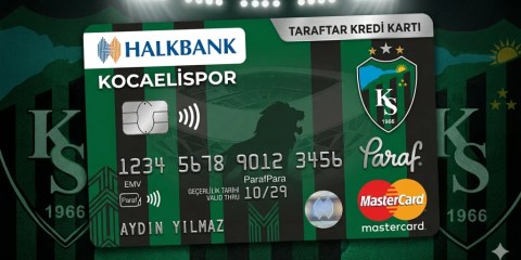 Kocaelispor ve Halkbank’tan özel kart