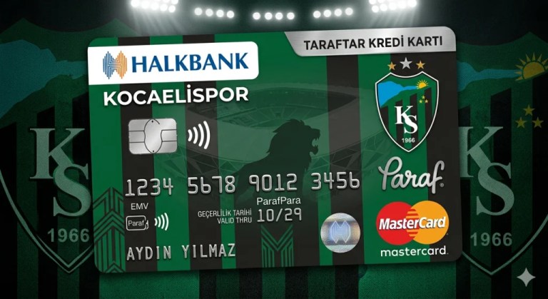 Kocaelispor ve Halkbank’tan özel kart