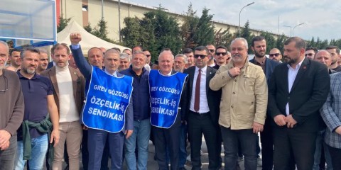 CHP ve İYİ Parti’den Bekaert Grevine Destek