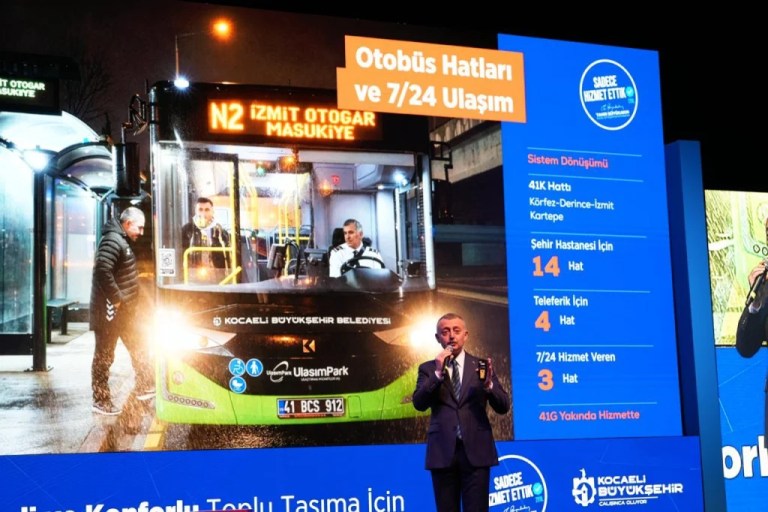 Kocaeli’nin Ulaşım Altyapısı Büyükakın ile Güçleniyor