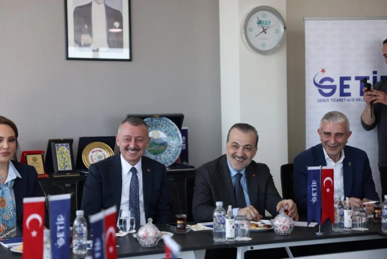 Büyükakın ve Talus’tan Gebze’de iş dünyası ziyareti