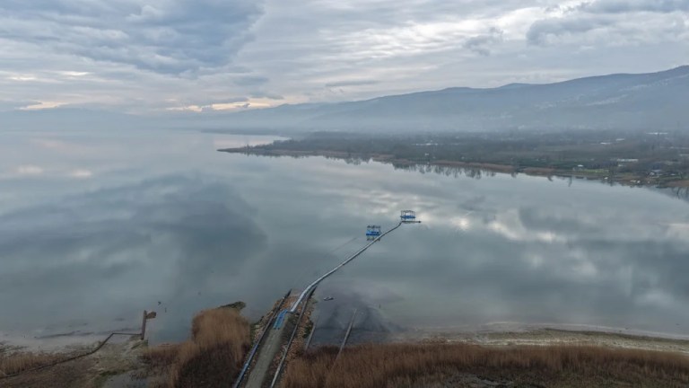 Kocaeli’nin fazla suyu Sapanca Gölü’nü besliyor