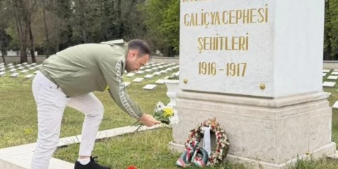 Kocaeli Ülkü Ocakları’ndan Galiçya Şehitliği’ne ziyaret