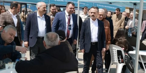 Vali Aktaş ve Başkan Büyükgöz’den Soydaşlara Ziyaret