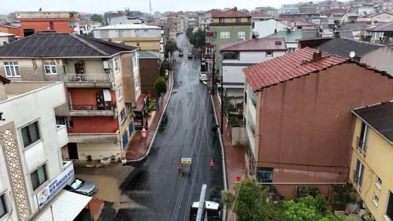 Darıca Mevlana Caddesi’nde üstyapı tamamlandı