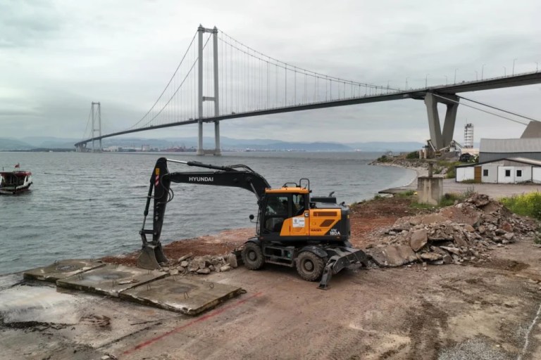 Diliskelesi Sahil Projesi’nde çalışmalar başladı