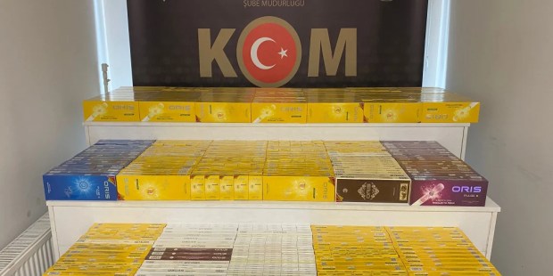 İzmit’te kaçak sigara ele geçirildi!