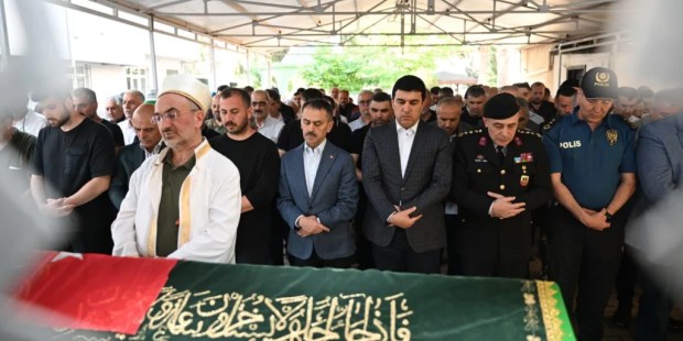 Şehit annesi Makbule Aksoy son yolculuğuna uğurlandı