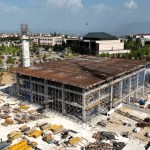 KOÜ Umuttepe Cami ve Otoparkı Hızla Yükseliyor