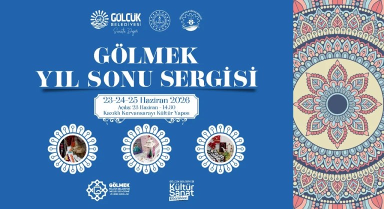 GÖLMEK Yılsonu Sergisi Kervansaray’da