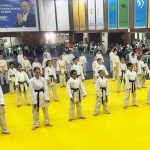 Körfez GB’de 45 karateci kuşak atladı