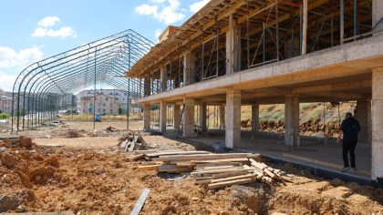 Darıca’nın yeni spor kompleksi yükseliyor