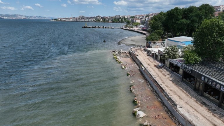 Değirmendere sahili yeni yüze kavuşuyor