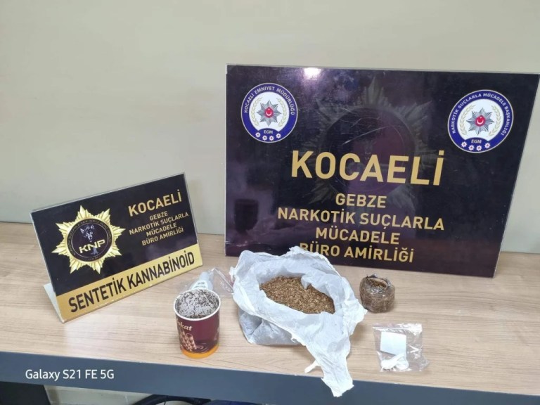 Kocaeli’de uyuşturucu operasyonunda 2 tutuklama!