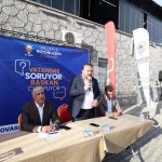 Başkan Ömeroğlu Diliskelesi’nde soruları yanıtladı