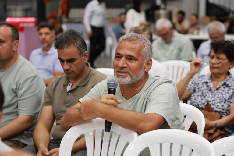 Başkan Büyükgöz Tatlıkuyu’da vatandaşla buluştu
