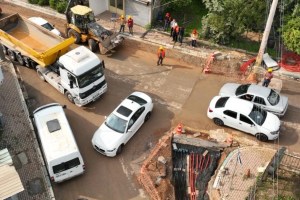 Diliskelesi’nde elektrik hatları yer altına iniyor