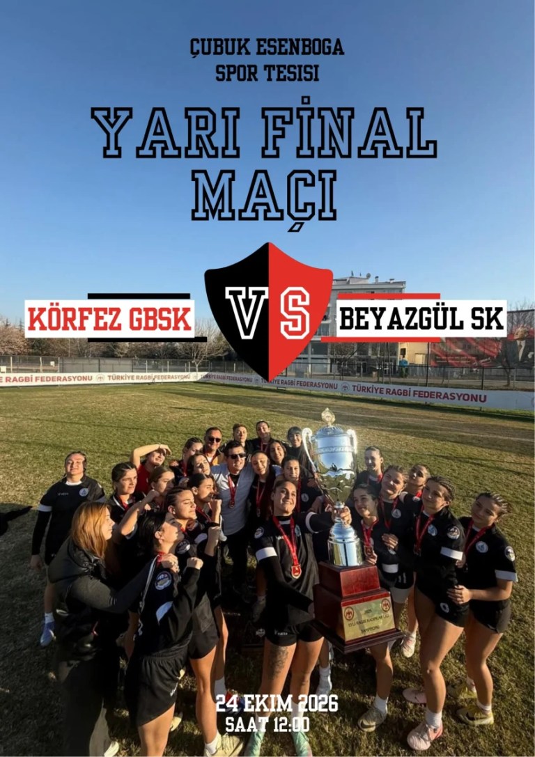 Körfez GB Kadın Ragbi Takımı yarı finale çıkıyor