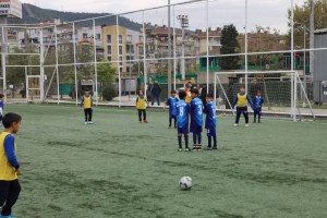 Körfez’de miniklerin futbol turnuvası başladı