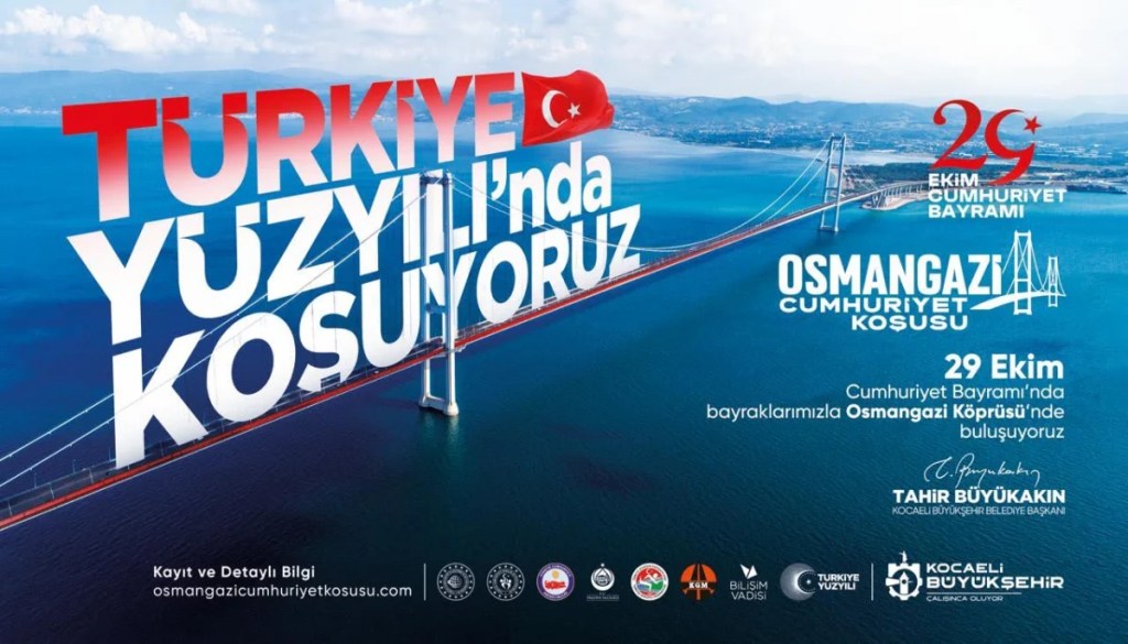Osmangazi Köprüsü'nde Cumhuriyet Koşusu heyecanı - 3. görsel