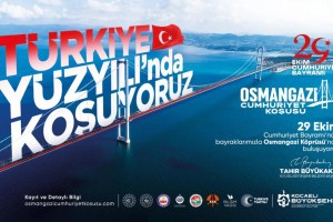 Osmangazi Köprüsü’nde cumhuriyet koşusu yapılacak