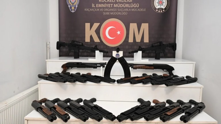 Polisin takibiyle 25 adet av tüfeği ele geçti!