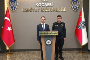 Vali Aktaş’tan Emniyet Müdürü Özcan’a ziyaret